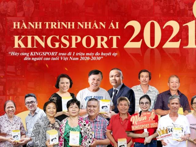 Hành trình nhân ái Kingsport 2021 tiếp tục trao đi 10,000 máy đo huyết áp
