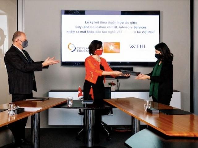 Cityland Education bắt tay EHL mở lớp đào tạo Nhà hàng - Khách sạn chuẩn Thụy Sĩ
