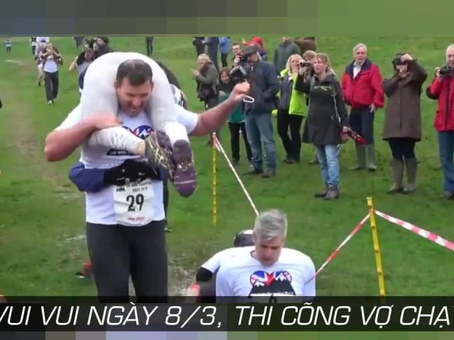 8-3 cõng vợ chạy đua