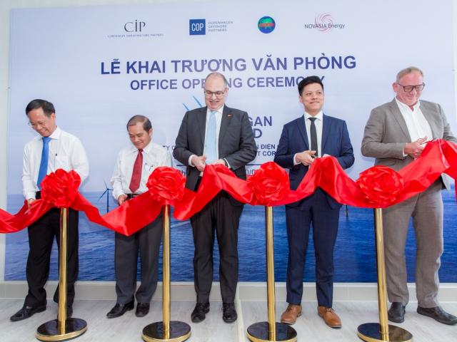 Dự án điện gió ngoài khơi La Gàn khai trương văn phòng tại Bình Thuận