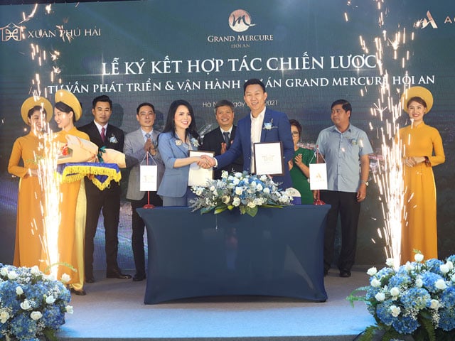 Lễ ký kết hợp tác chiến lược dự án Grand Mercure Hoi An