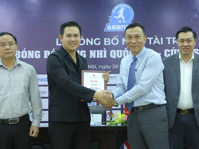 Bầu Tam tiếp tục tài trợ giải hạng Nhì - Cúp Asanzo 2021, cam kết gắn bó bóng đá lâu dài