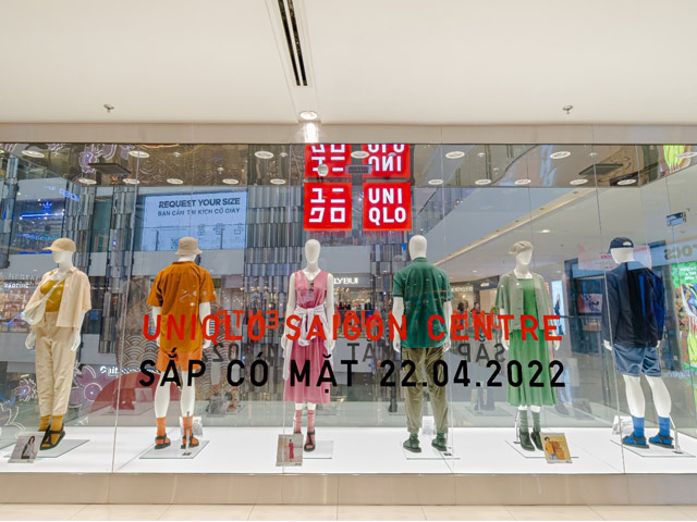 9h sáng 22/4 mới khai trương, cửa hàng UNIQLO Saigon Centre khiến dân tình Sài Gòn háo hức chờ đợi