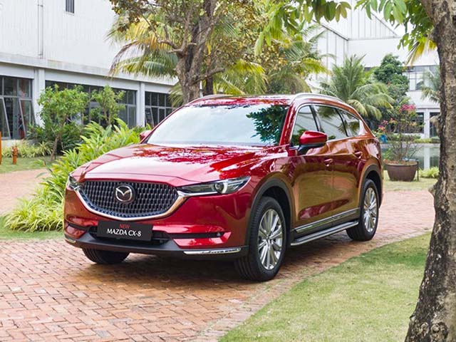 Mazda CX-8 phiên bản nâng cấp ra mắt thị trường Việt, giá hơn 1 tỷ đồng