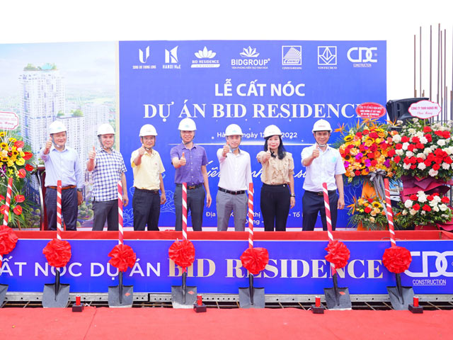 Tòa 50 tầng của Dự án BID Residence cất nóc với loạt ưu đãi đặc biệt