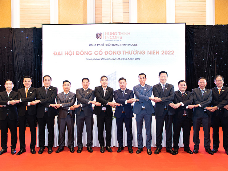 Đại hội cổ đông thường niên Hưng Thịnh Incons đồng thuận mục tiêu tăng trưởng