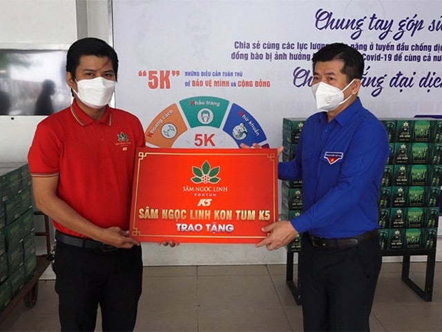 Sâm Ngọc Linh Kon Tum K5 chung tay cùng nhân dân TP.HCM vượt qua mùa dịch