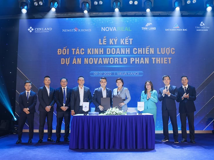 Đất Xanh Miền Bắc “bắt tay” Tập đoàn Novaland, chính thức phát triển kinh doanh dự án NovaWorld Phan Thiet