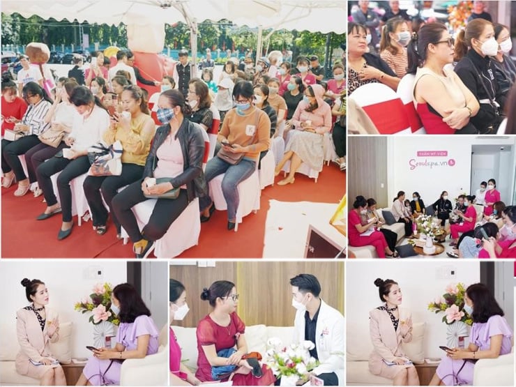 Khách hàng “đổ bộ” đến khai trương Thẩm mỹ viện SeoulSpa.Vn Gia Lai