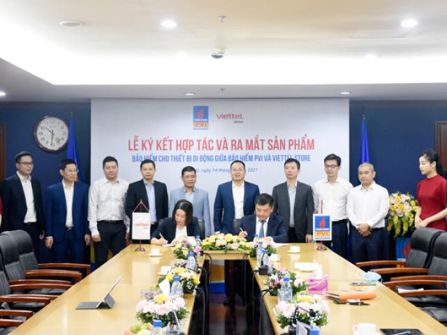 Bảo hiểm PVI hợp tác kinh doanh với Viettel Store