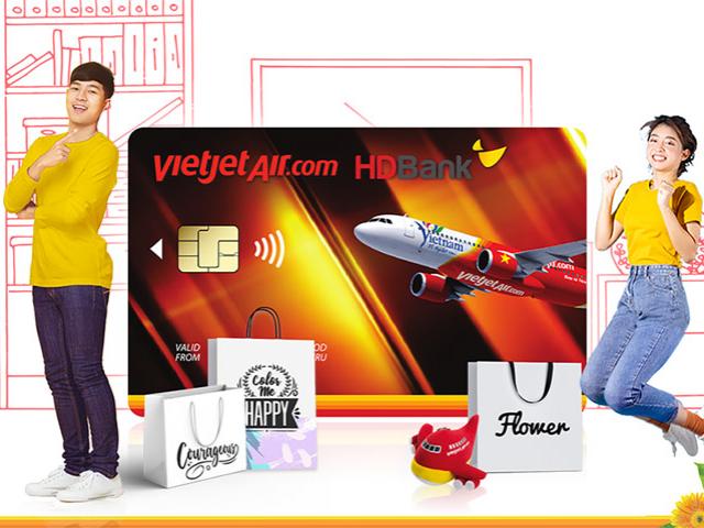 Mở thẻ siêu tốc, chớp ngay deal sốc cùng Thẻ Tín dụng HDBank Vietjet