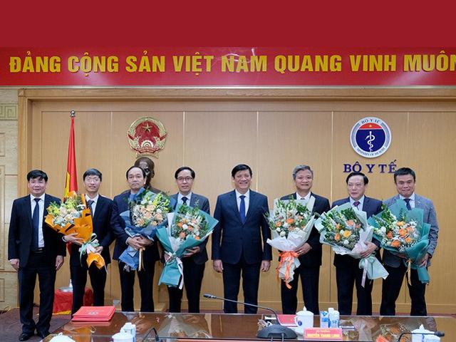 Bộ trưởng Bộ Y tế bổ nhiệm 2 cục trưởng và 3 vụ trưởng