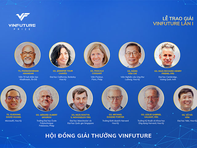 Công bố lễ trao giải Vinfuture lần I - Vinh danh 4 công trình khoa học phụng sự nhân loại năm 2021