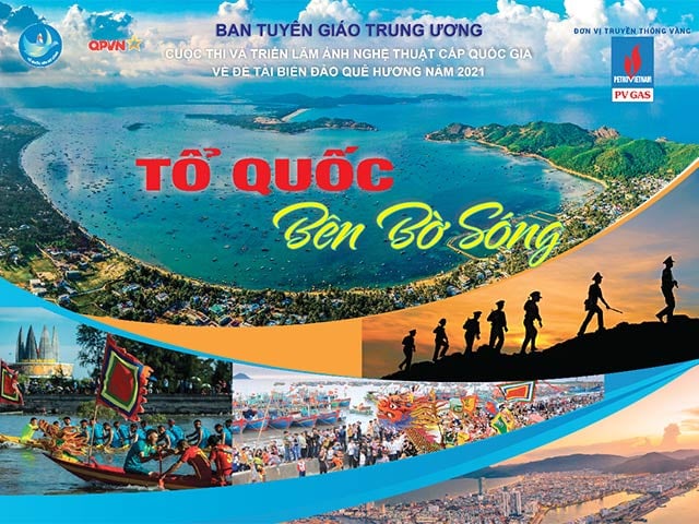 Cuộc thi, triển lãm và lễ trao giải ảnh nghệ thuật cấp Quốc gia về đề tài biển, đảo quê hương năm 2021 – Tổ quốc bên bờ sóng
