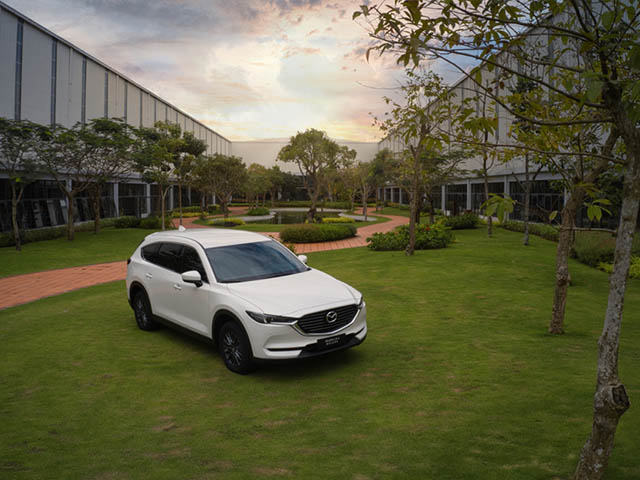 Giá xe Mazda CX-8 lăn bánh tháng 12/2021, giảm 50% LPTB và ưu đãi 120 triệu đồng