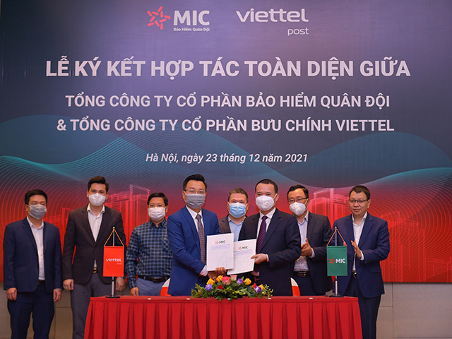 Bảo hiểm Quân đội và Viettel Post bắt tay cùng thúc đẩy quá trình chuyển đổi số